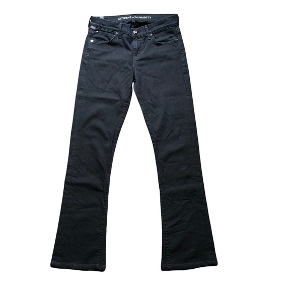Citizens Of Humanity Jeans Black Denim Boot Cut 26 - Picture 1 of 9